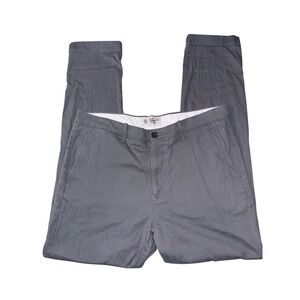 Penguin ORIGINAL Menswear Dress Pants Gray Slim Fit US 36x32 Chinos Casual‎